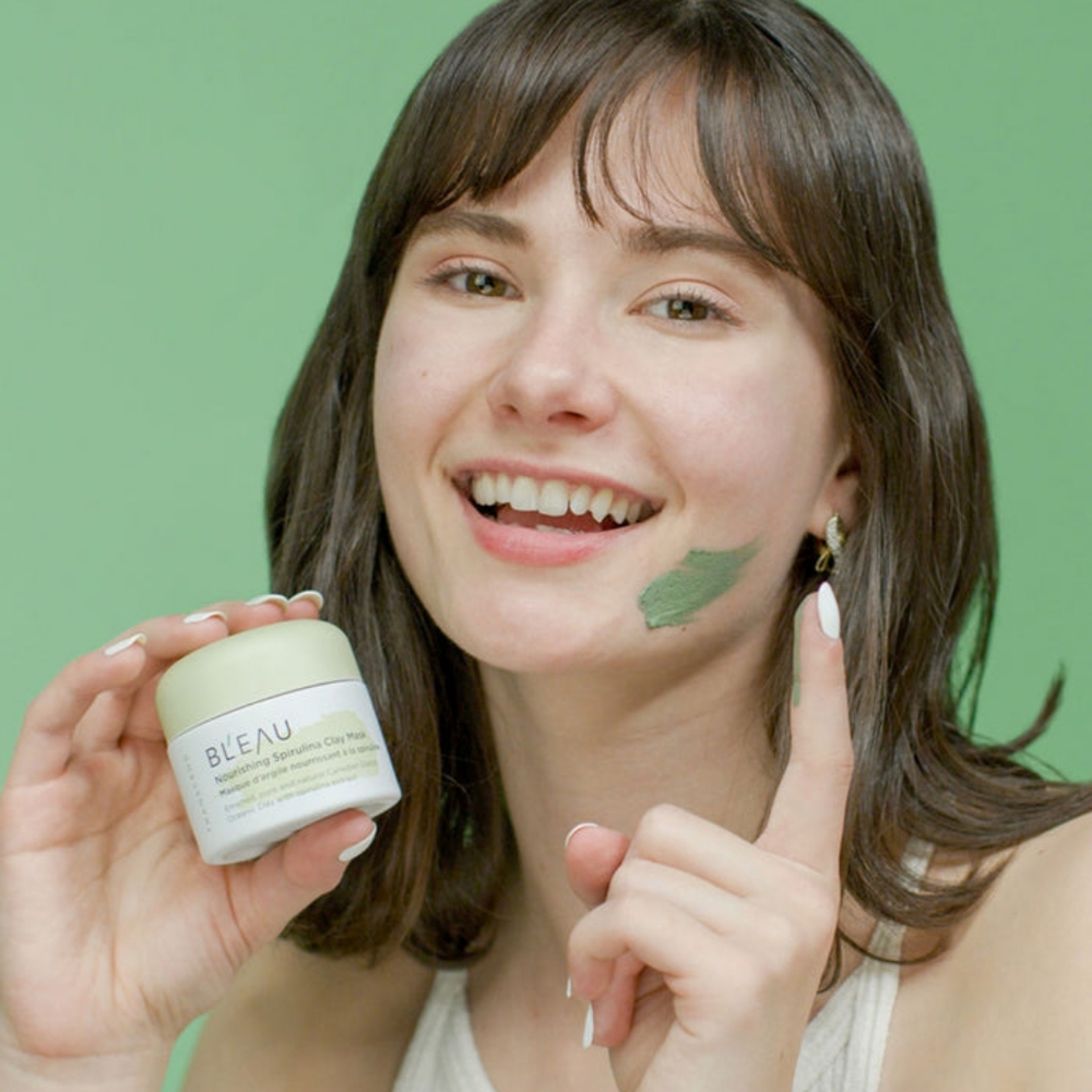 BLEAU NOURISHING SPIRULINA CLAY MASK
